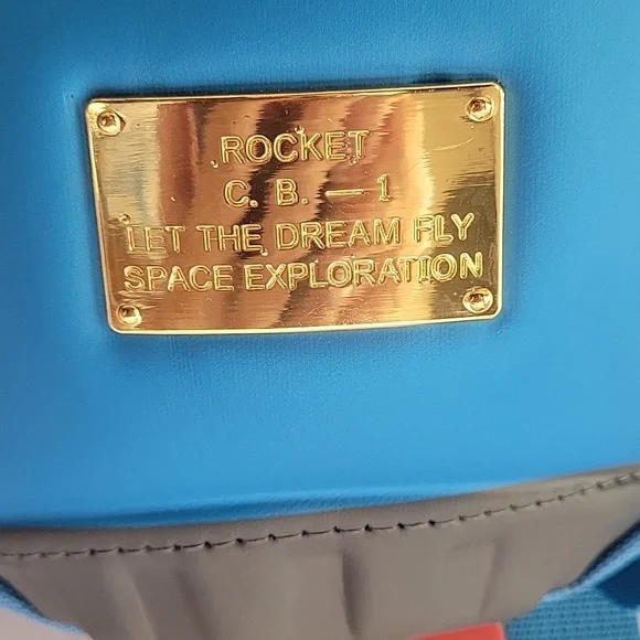 RARE ROCKET C.B. -1 MINI BACKPACK  OR LUNCH BAG - Picture 2 of 11